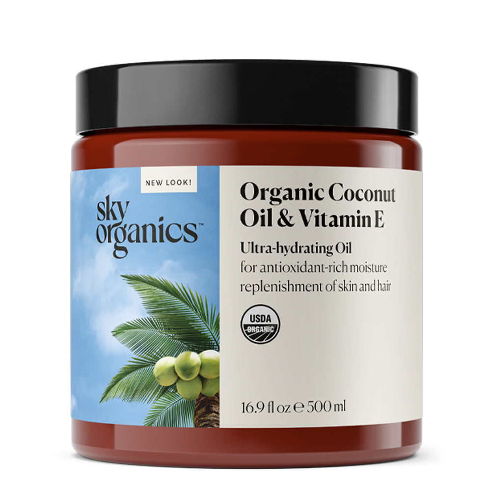 Organic Coconut Oil & Vitamin E