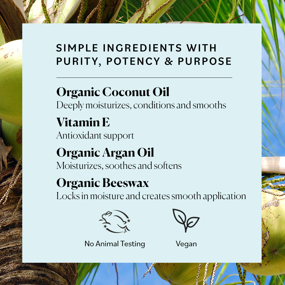 Organic Ultra Moisture Coconut Oil Stick
