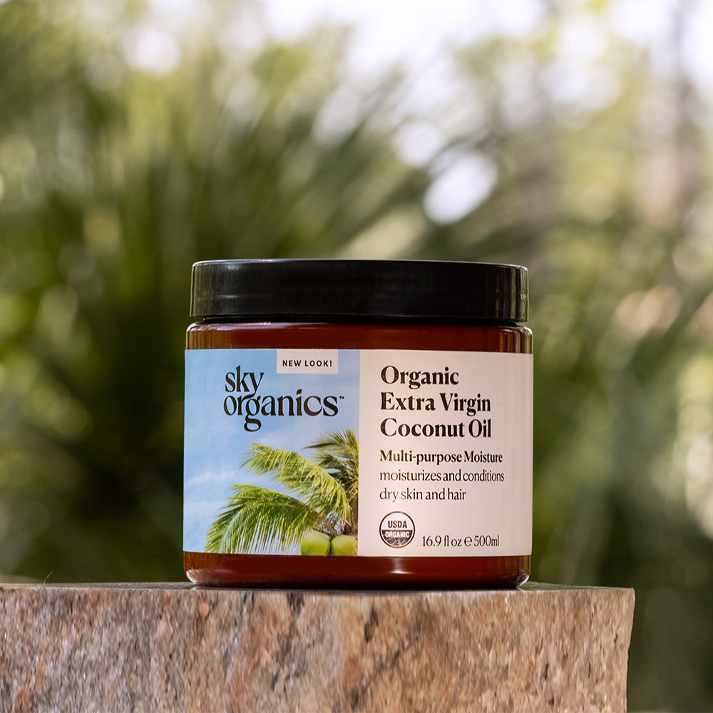 Sky Organics Coconut Oil + Vitamin E, Organic - 16.9 oz