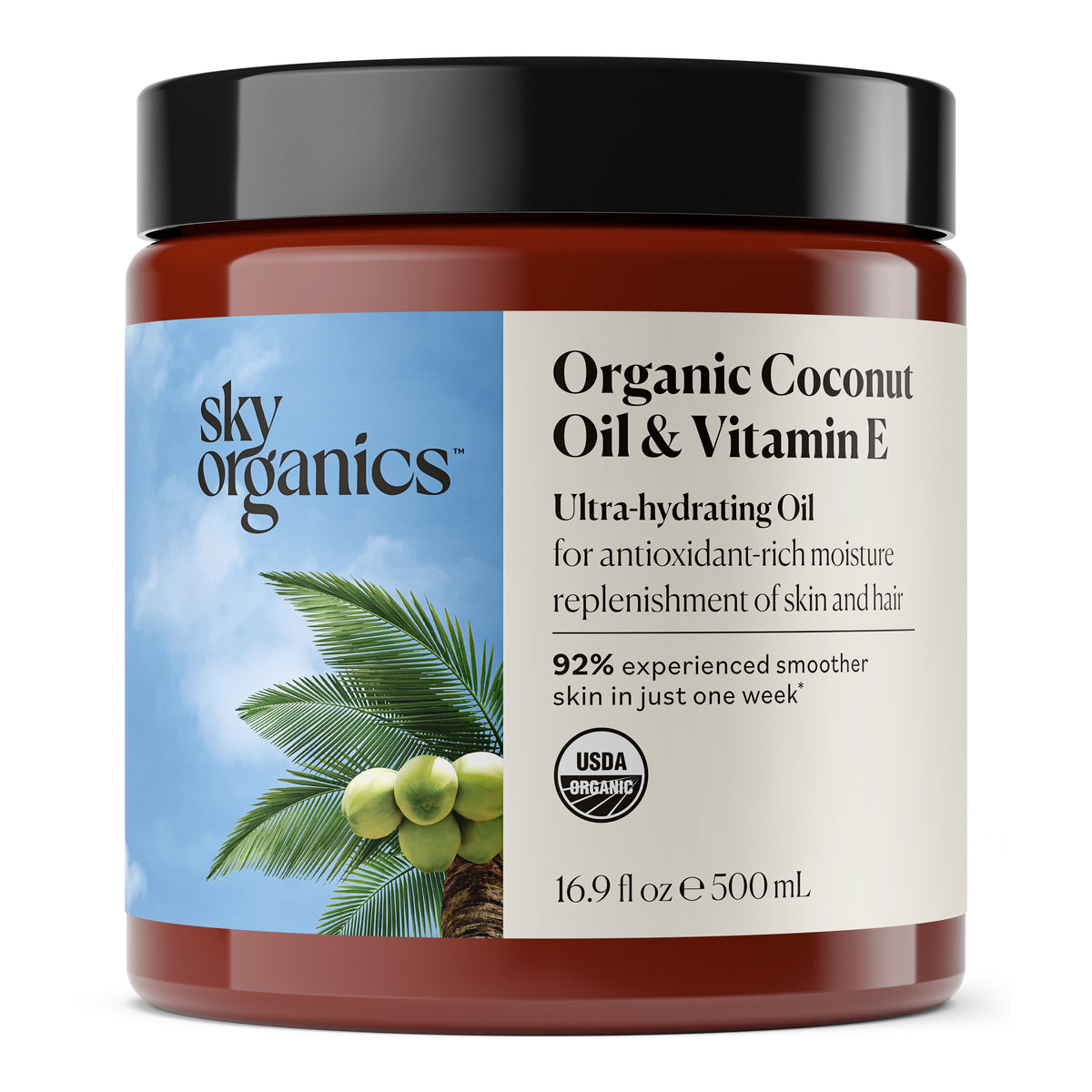 Organic Coconut Oil & Vitamin E
