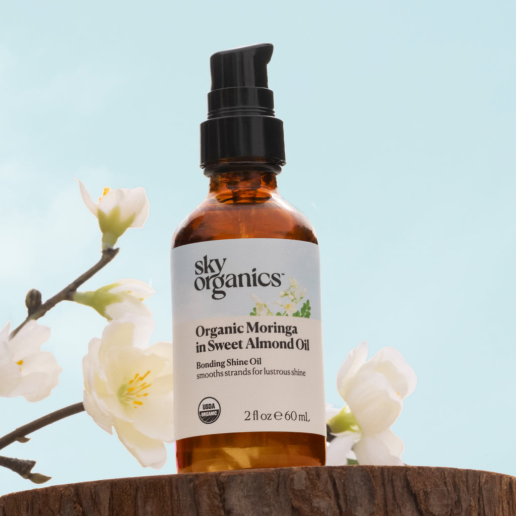 Organic Moringa in Sweet Almond Oil