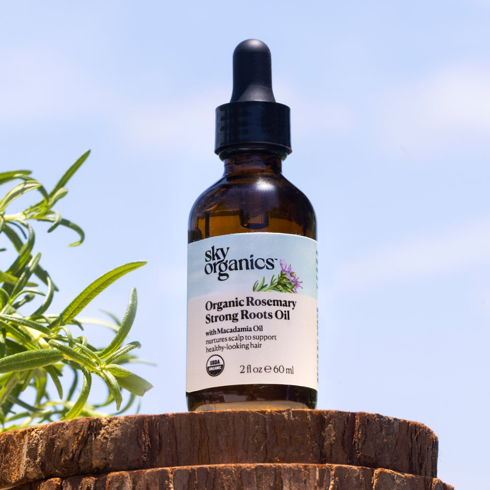 Organic Rosemary Strong Roots Oil – Sky Organics