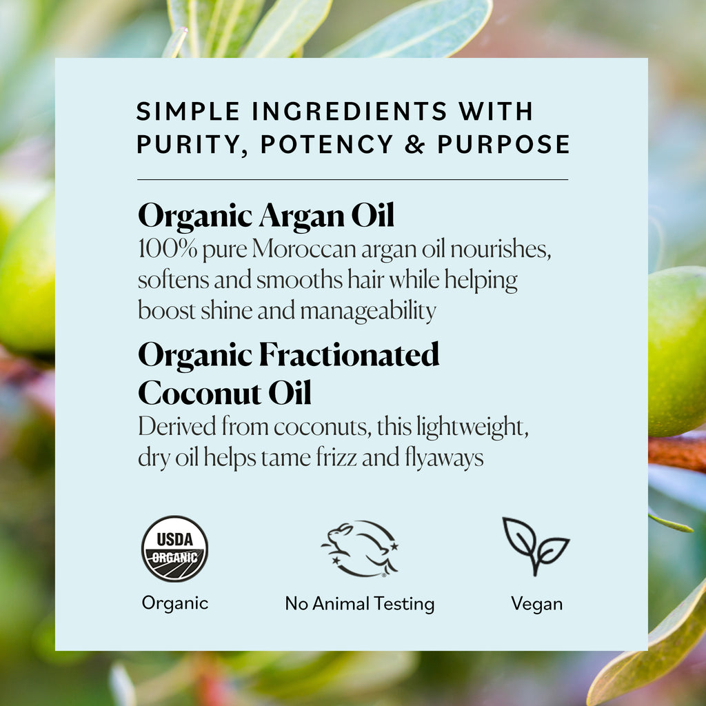 Organic Argan & Fractionated Coconut Oil