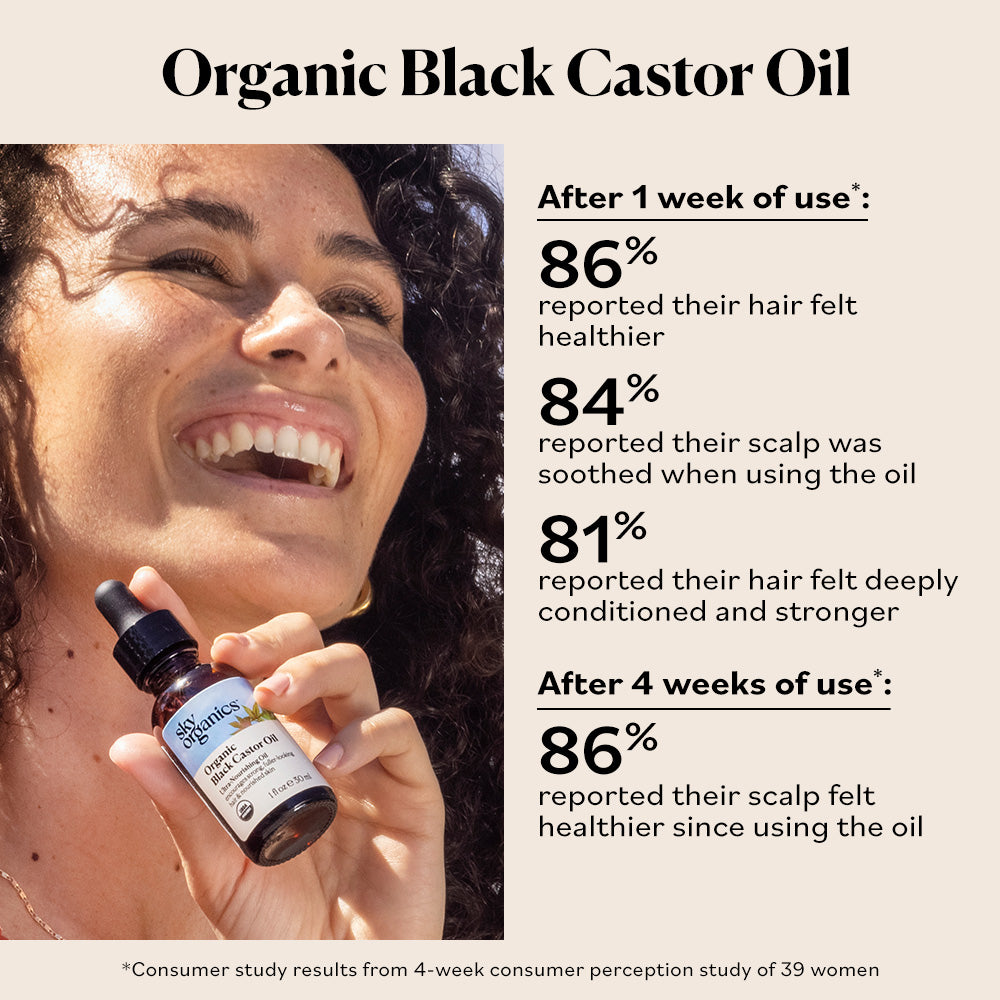 Organic Black Castor Oil