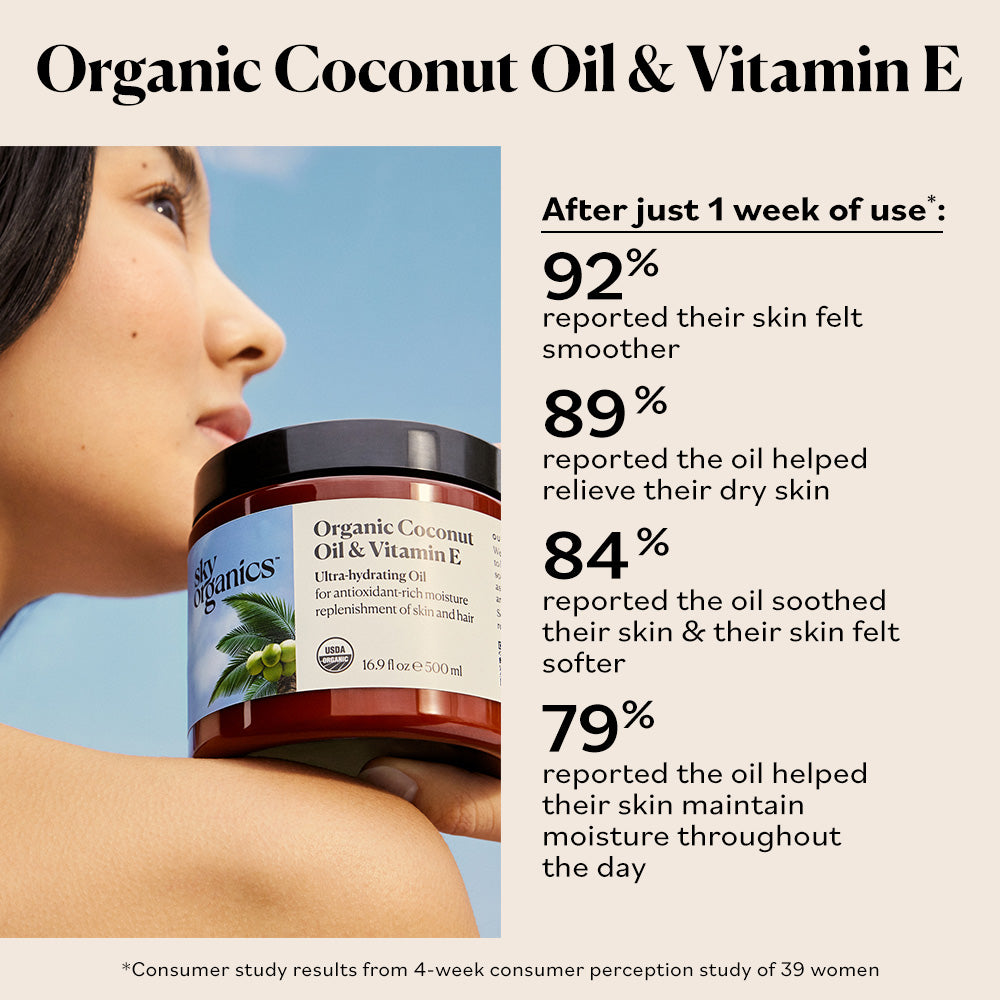 Elemental Herbs All Good Organic Coconut Oil Skin Food - 7.5 oz jar