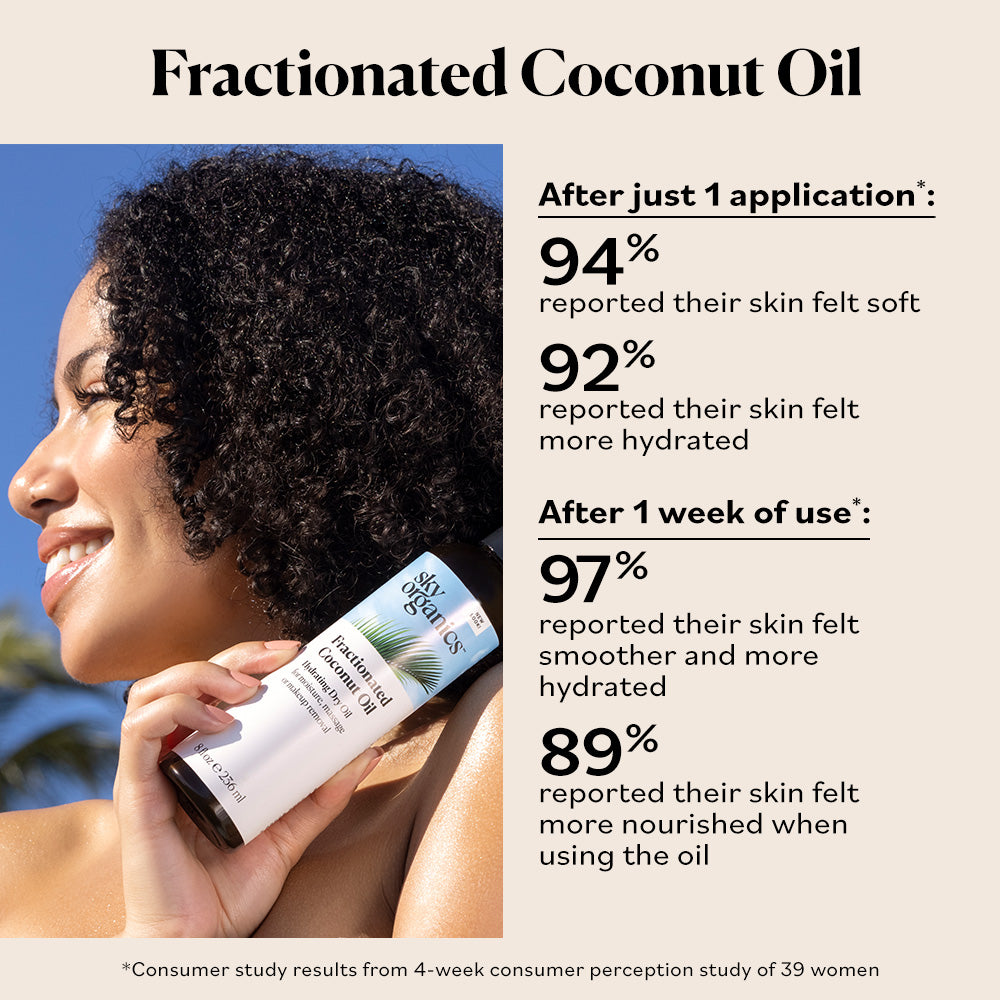 Fractionated Coconut Oil – Sky Organics