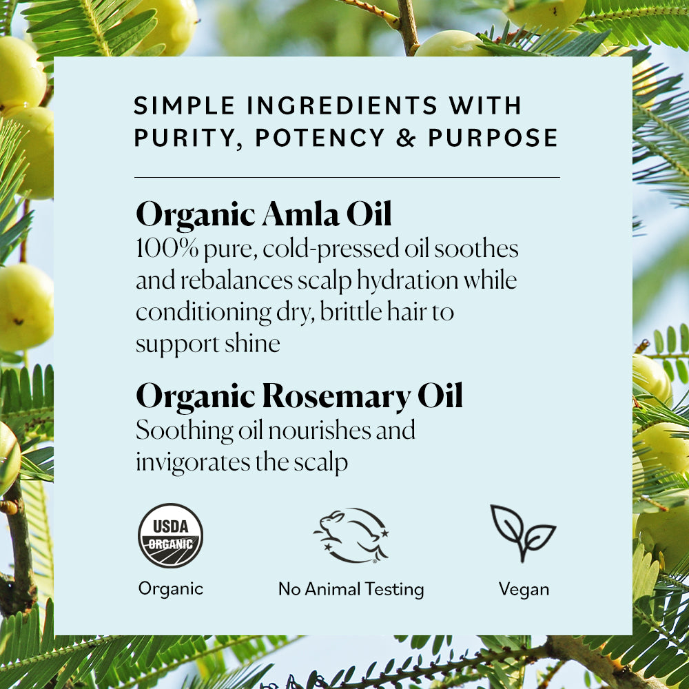 Organic Amla & Rosemary Oil
