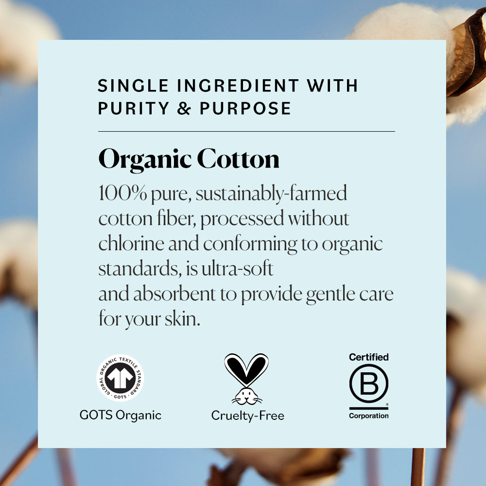 Organic Cotton Ovals