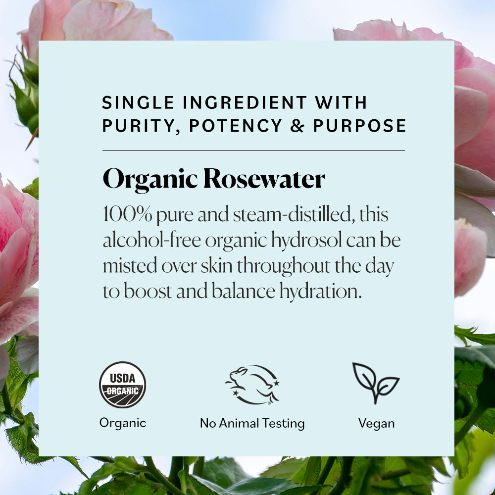 Organic Rosewater Facial Mist