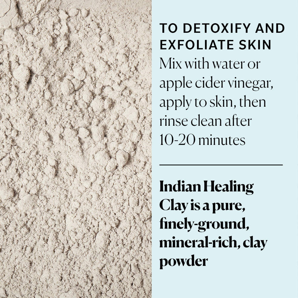 mi nature Sodium Indian Healing Bentonite Clay Powder For Skin Detoxifying,  Deep Pore cleansing & Face Mask, Body Mask, Detox Bath| Pure & Natural
