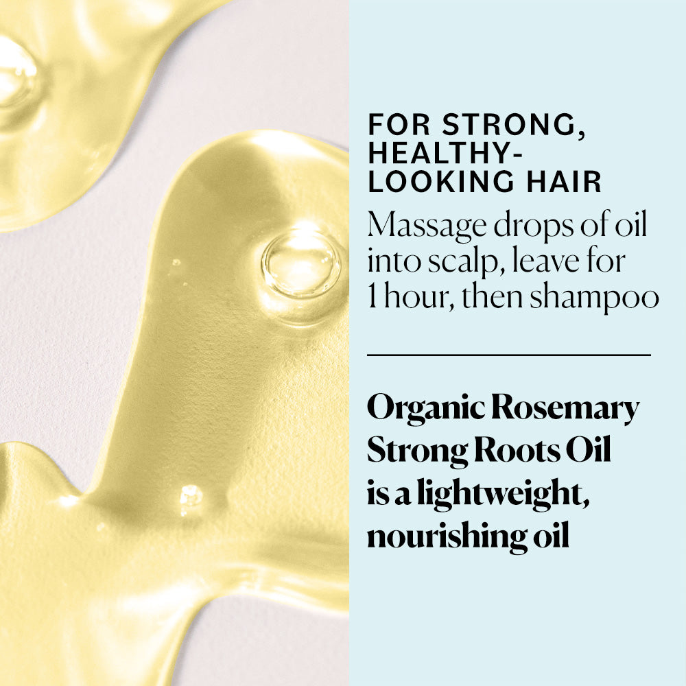 Organic Rosemary Strong Roots Oil