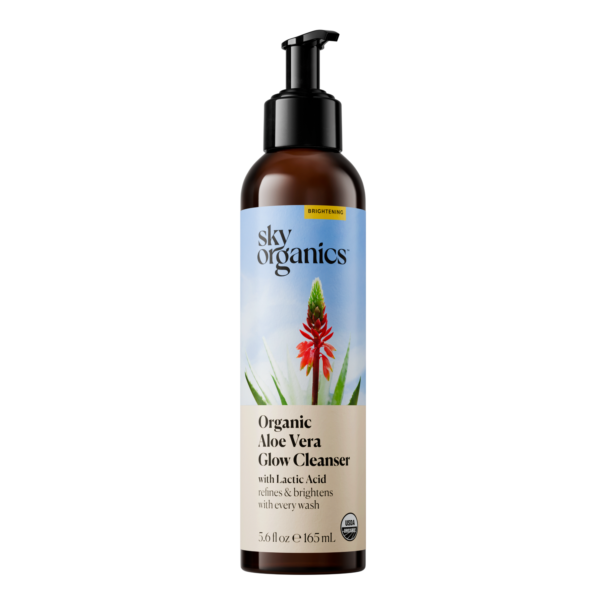aloe vera glow Organic Aloe Vera Glow Cleanser
