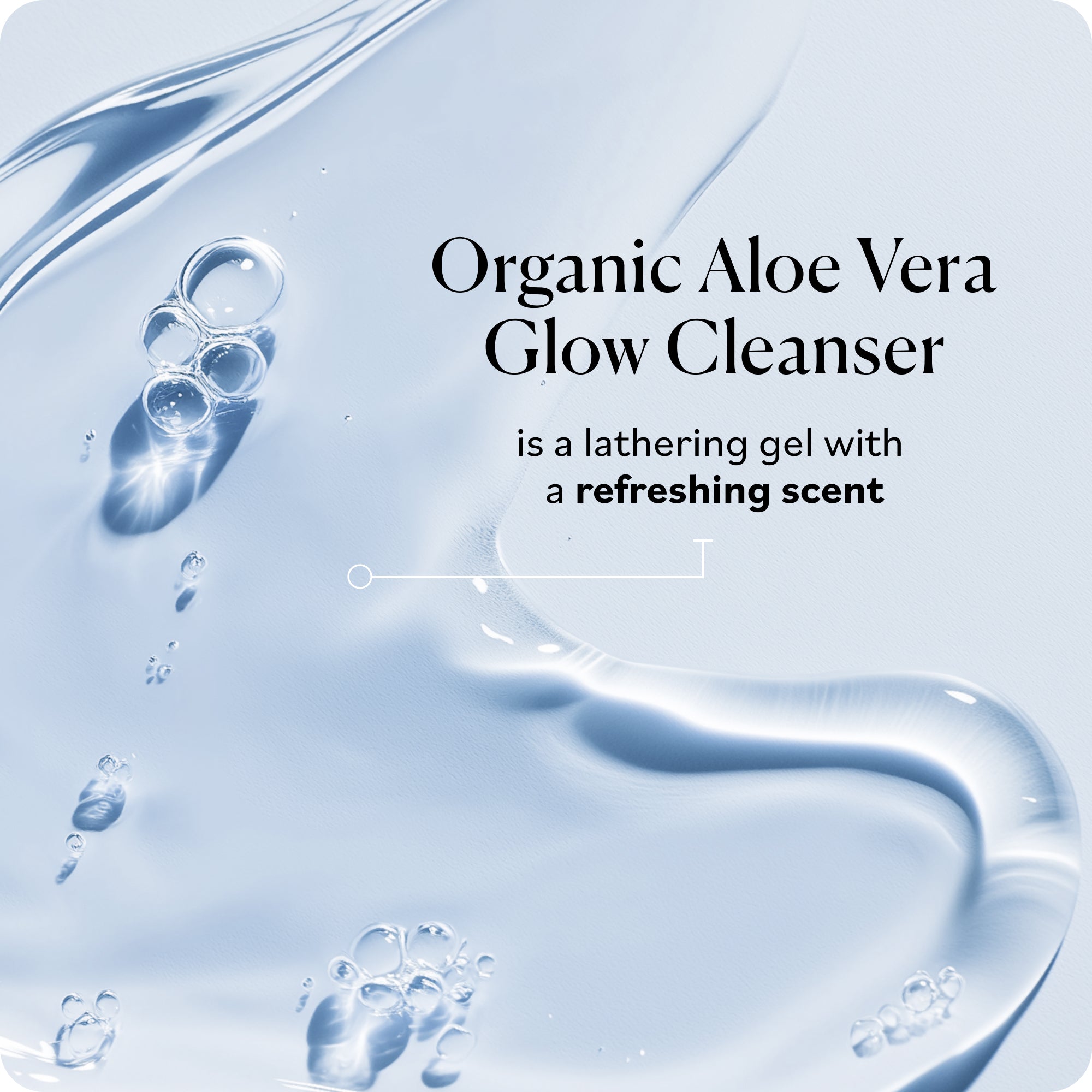 Organic Aloe Vera Glow Cleanser