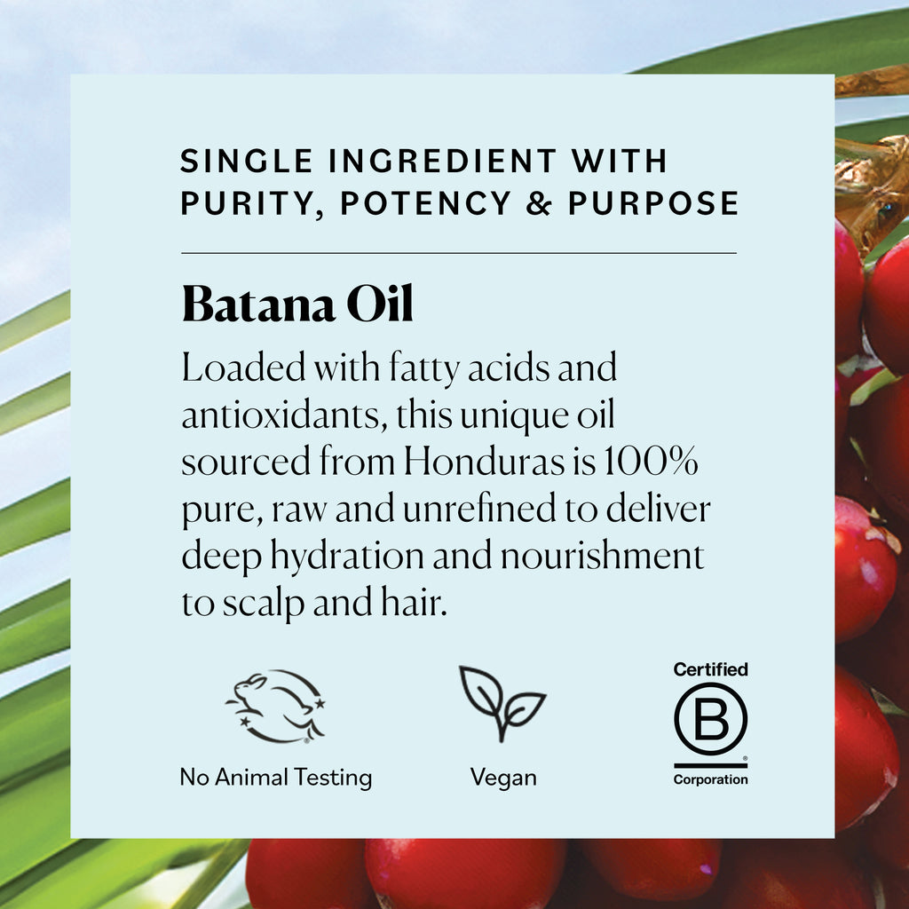 100% Raw & Unrefined Batana Oil