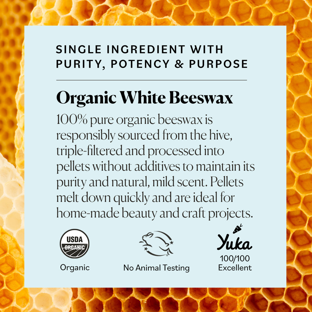 Organic White Beeswax