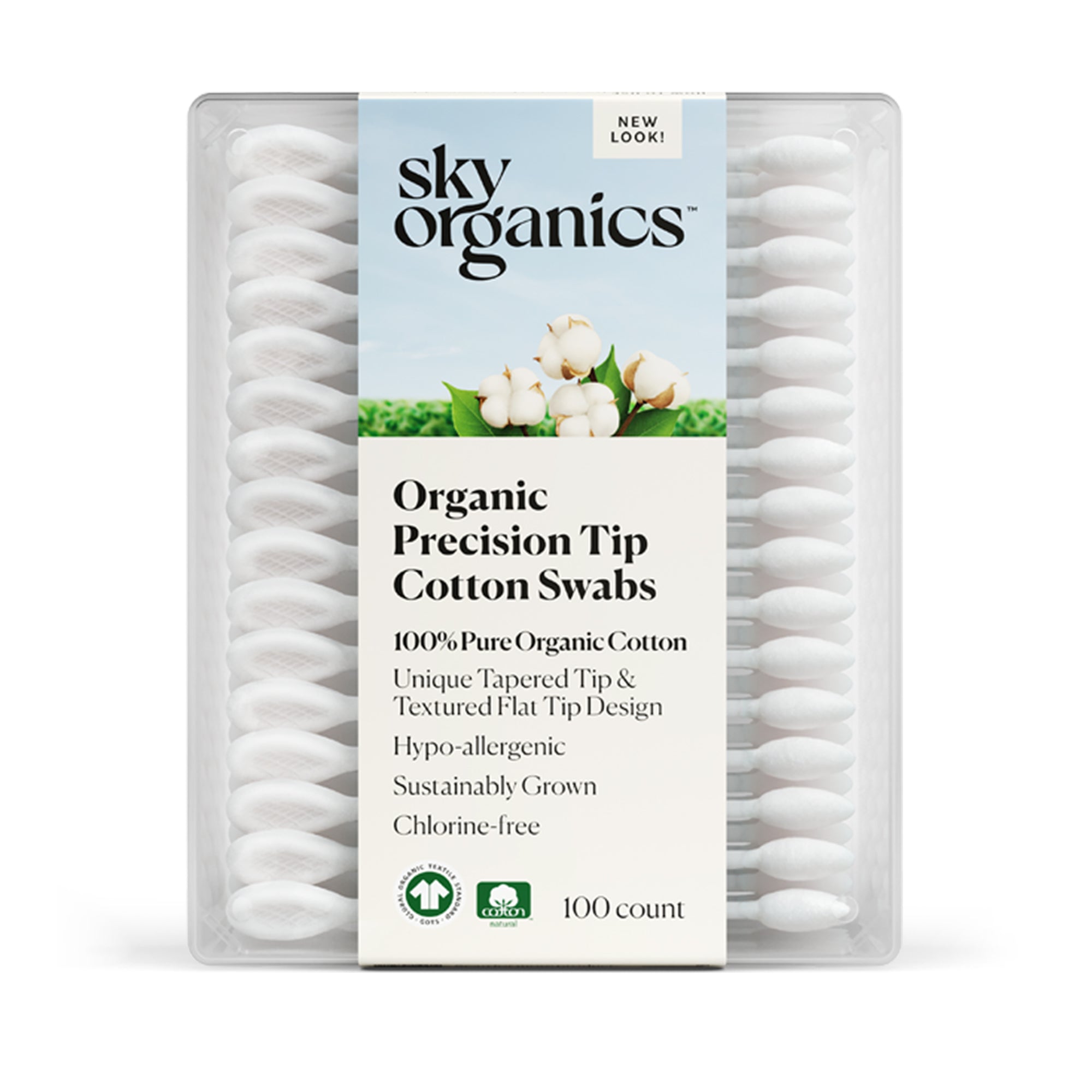 Sky Organics Cotton Swabs - Thumbnail 3