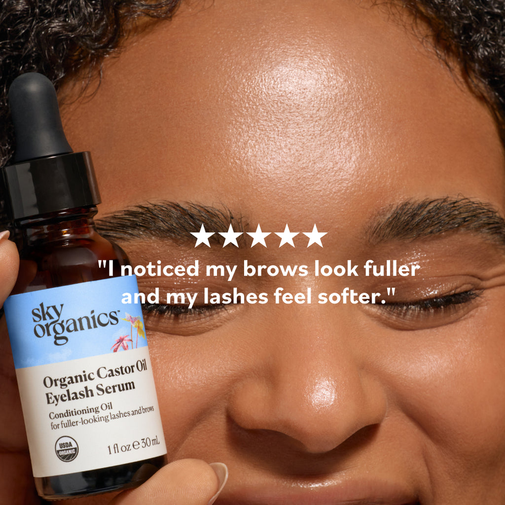 Organic Castor Oil Eyelash Serum