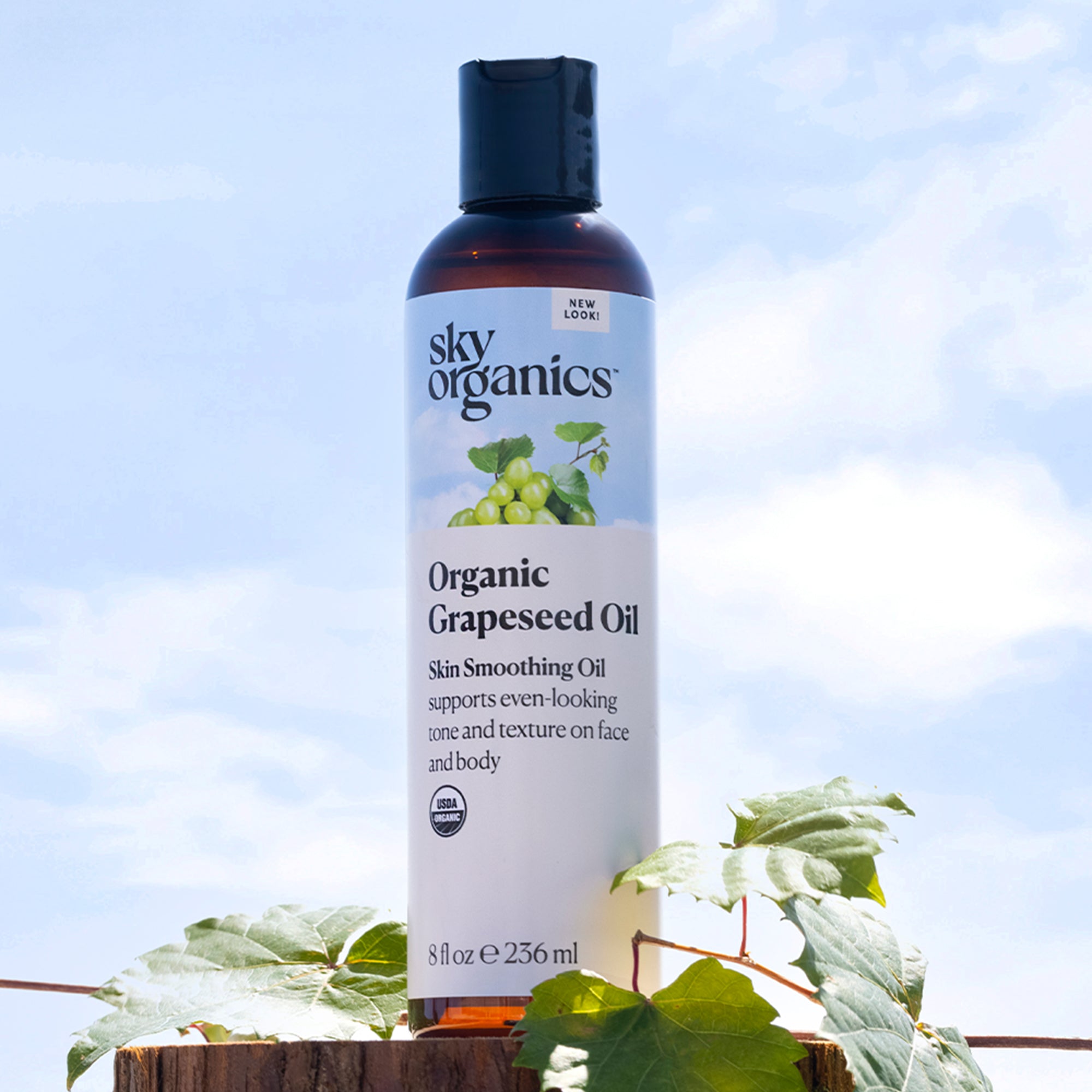 Organic Grapeseed Oil – Sky Organics