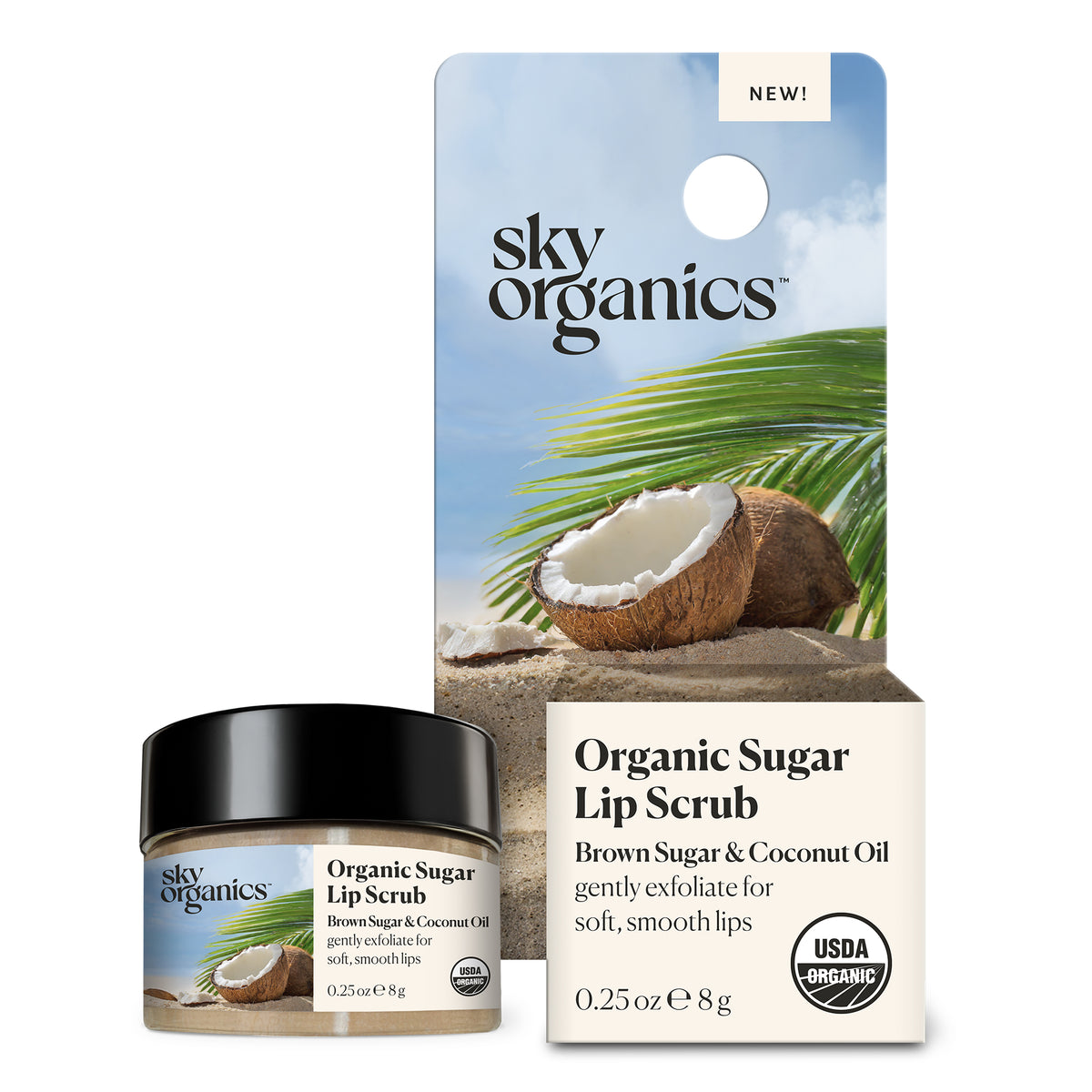 Organic Sugar Lip Scrub