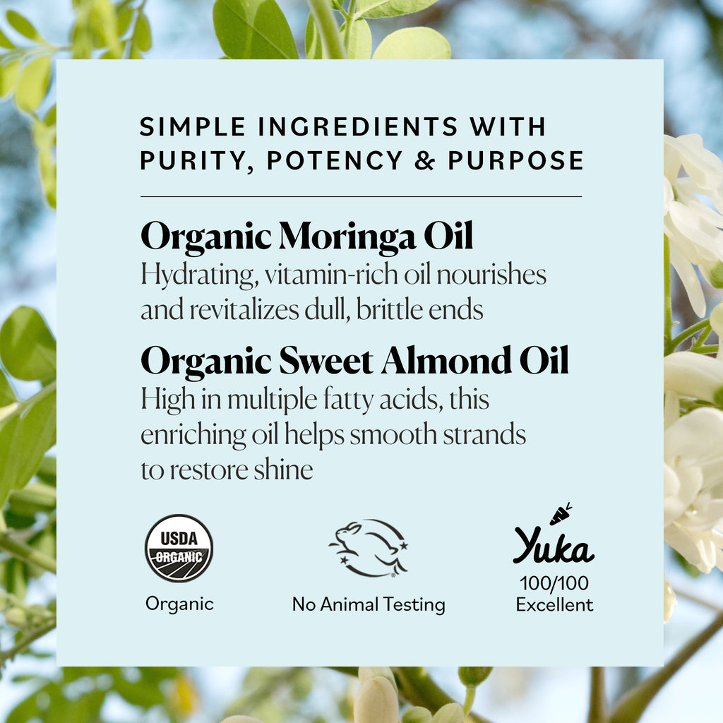 Organic Moringa in Sweet Almond Oil