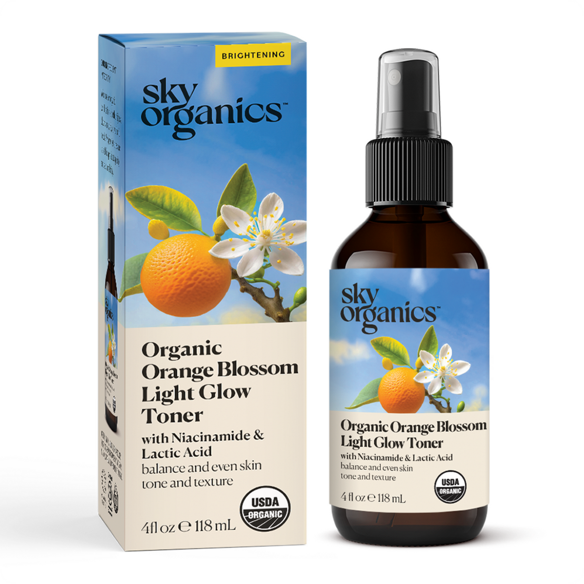 Organic Orange Blossom Light Glow Toner