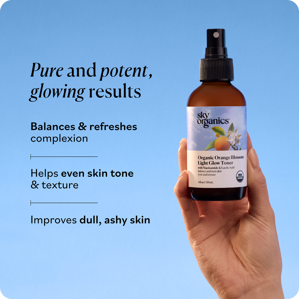 Organic Orange Blossom Light Glow Toner