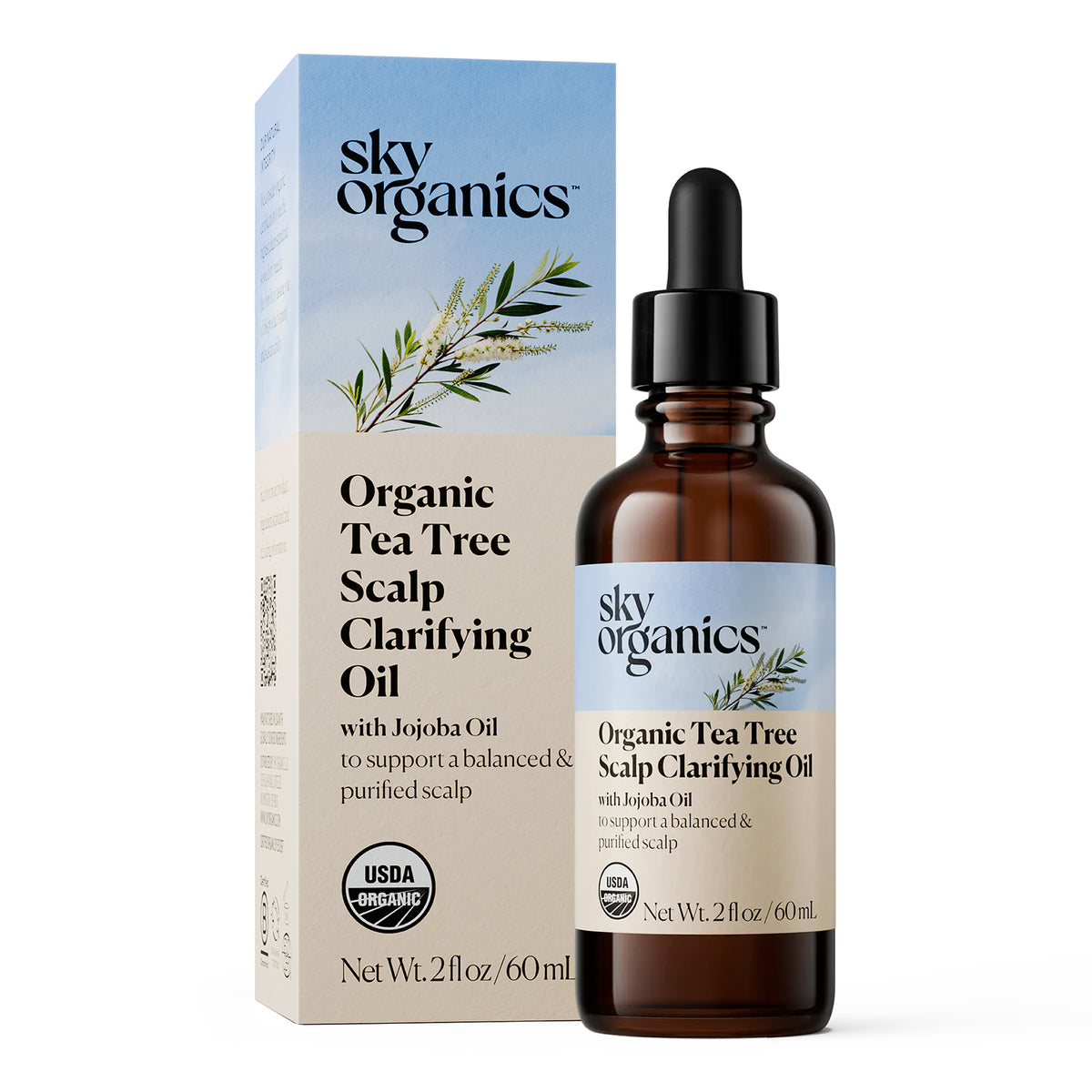 Organic Tea Tree Scalp Clarifying Oil