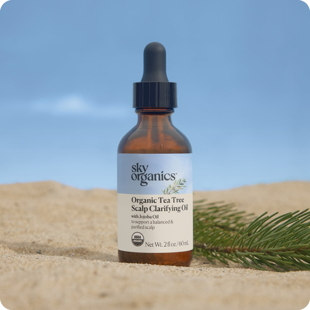 Organic Tea Tree Scalp Clarifying Oil – Sky Organics