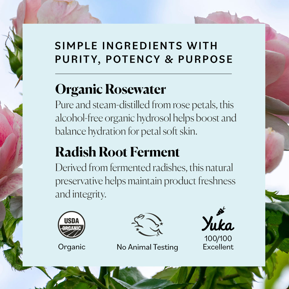 Organic Rosewater Facial Mist