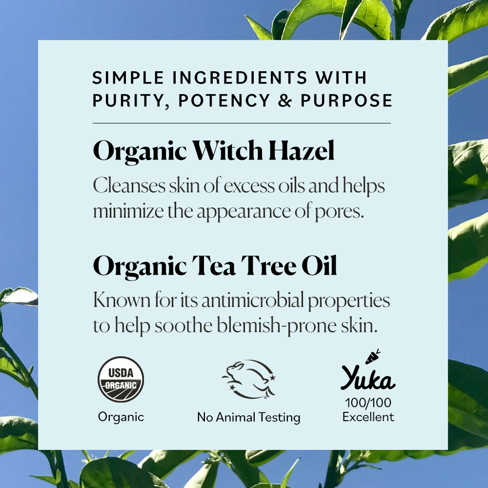 Organic Tea Tree Witch Hazel