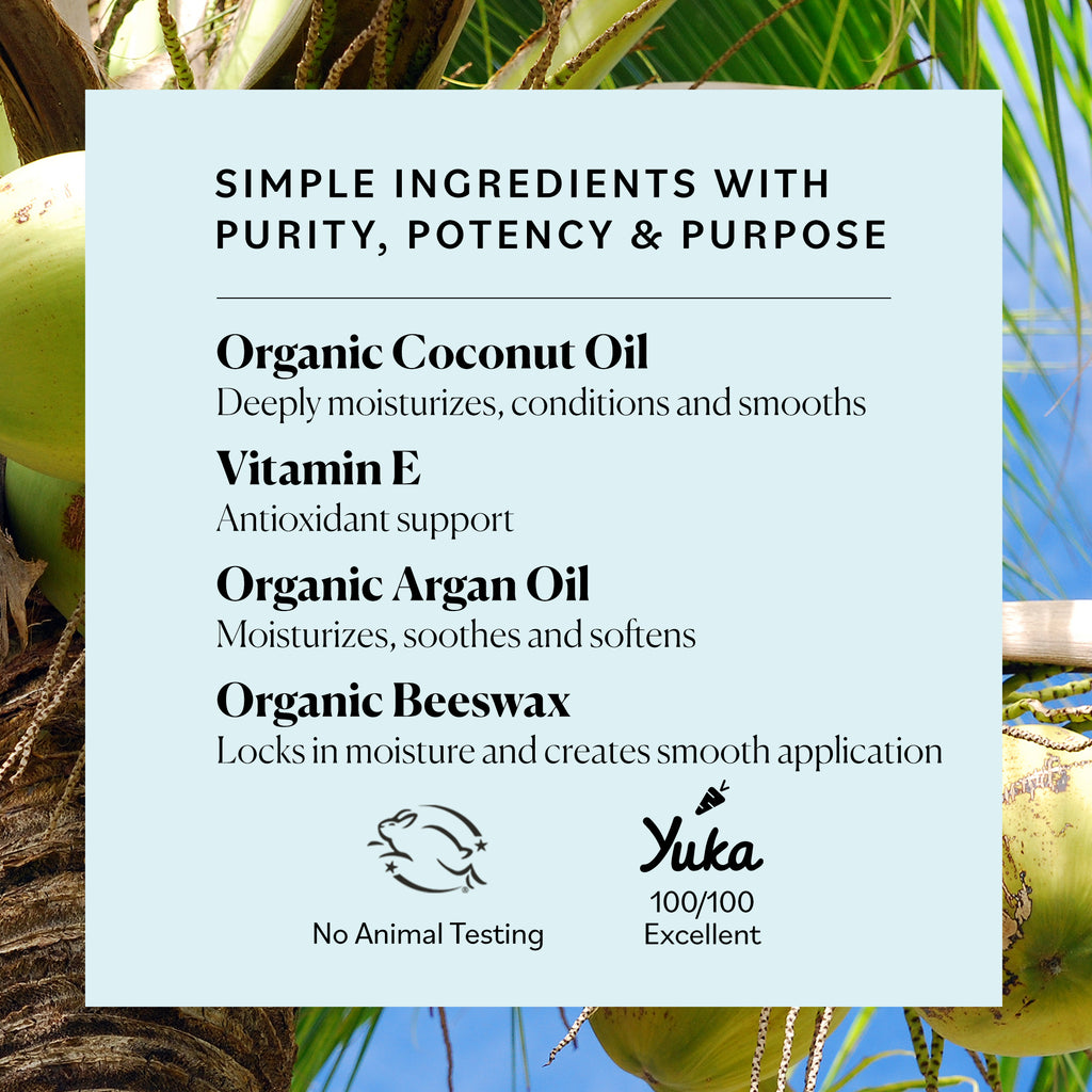 Organic Ultra Moisture Coconut Oil Stick